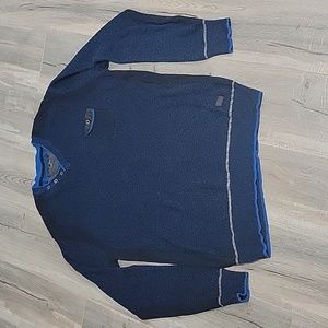 ⚫️Premium connection Men shirt color blue and black size xxl